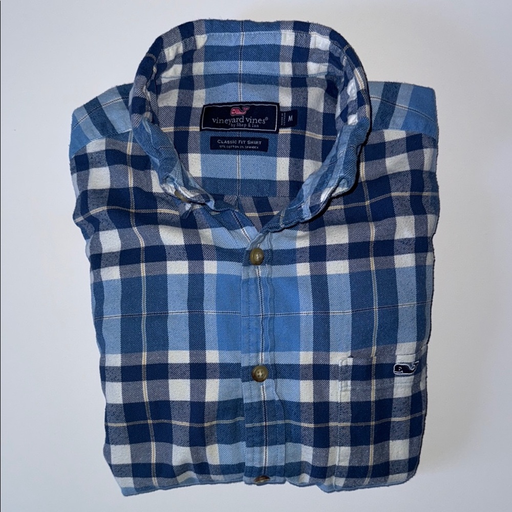 Vineyard Vines Plaid Flannel Shirt